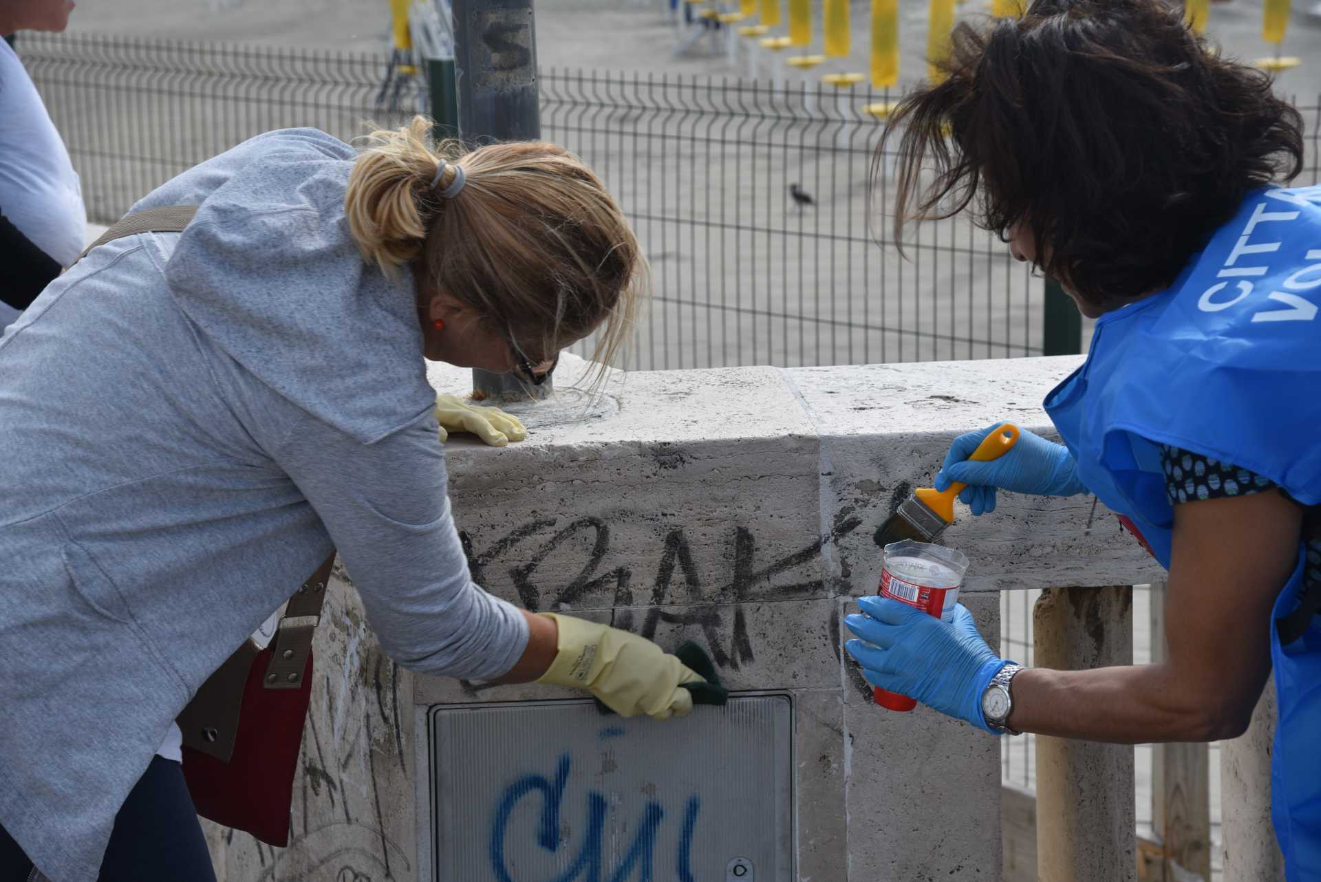 International Costal Cleanup day a Ostia